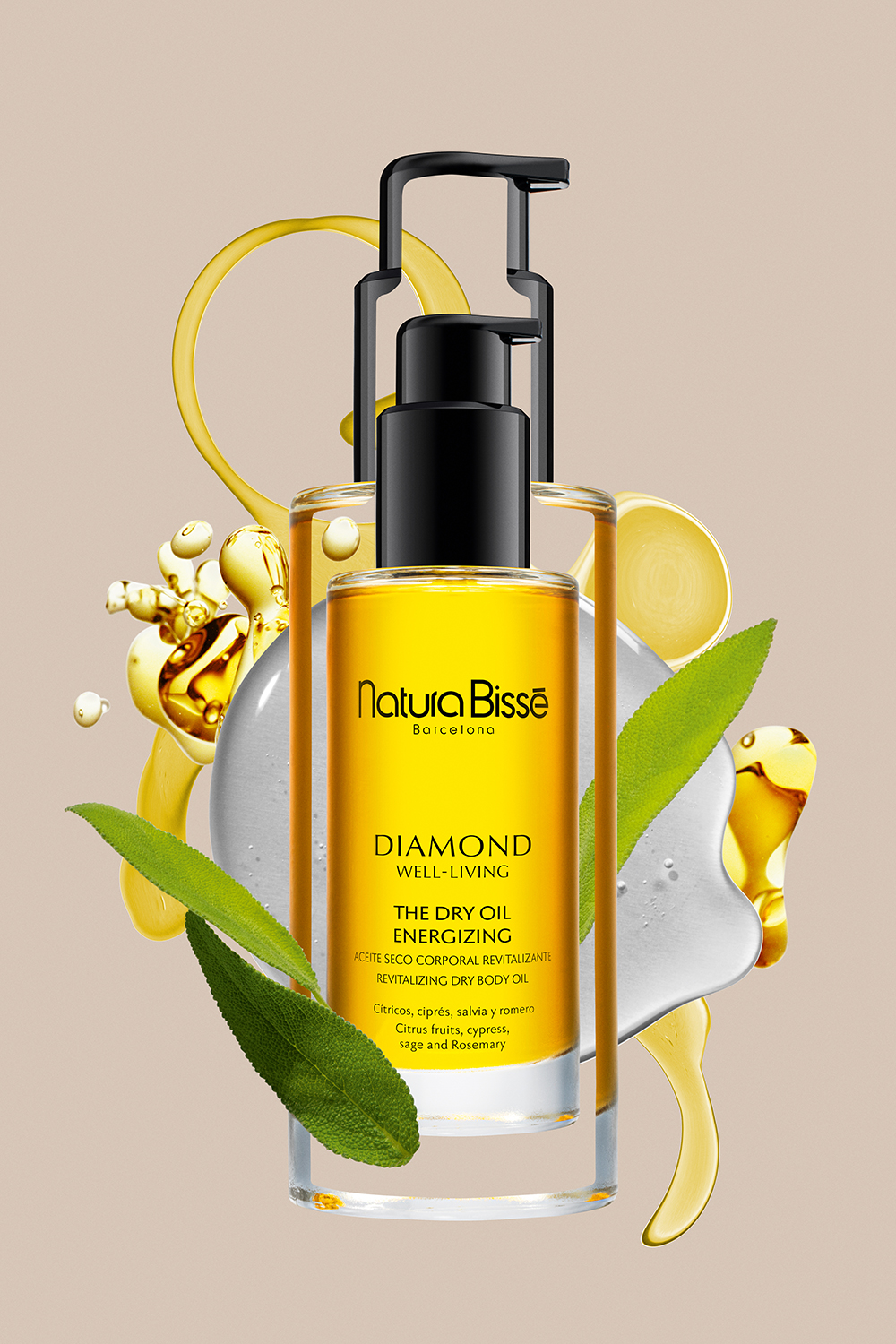 Natura Bisse Diamond Well-Living The Dry Oil - Energizing